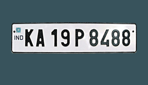 hsrp plate booking